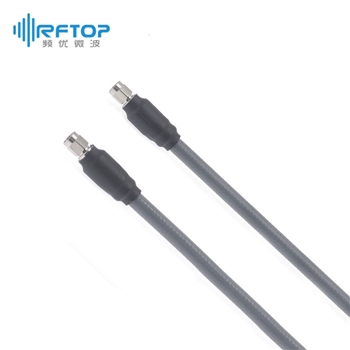 SMA公 转 SMA公 超低损稳相电缆组件|精密型, 低损耗, DC-18GHz, 配接RCA800电缆, 线径7.8mm - RCA800-SMSM-L