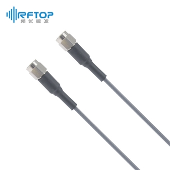 SMA公 转 SMA公 超低损稳相电缆组件|精密型, 低损耗, DC-26.5GHz, 配接RCA220电缆, 线径2.2mm - RCA220-SMSM-L