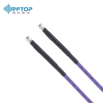 2.92mm公转2.92mm公 高性能铠装电缆组件|精密型, DC-40GHz, 配接RCT400电缆/RCP670铠甲 , 线径6.7mm - RCP670E-KMKM-L