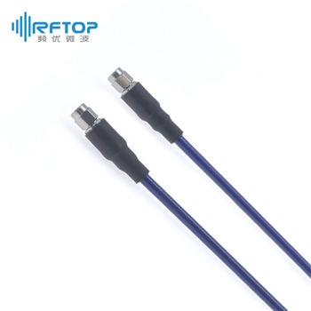 SMA公 转 SMA公 超柔稳相电缆组件|精密型, 超柔, DC-26.5GHz, 配接RCC500电缆, 线径5mm - RCC500-SMSM-L