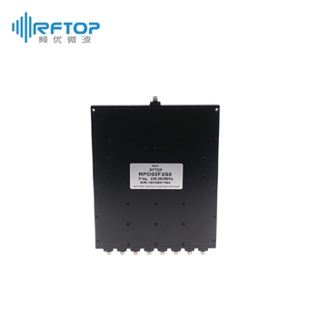 SMA一分八同轴微带式功分器|专业型, 200-2000MHz, 30W, 接头不锈钢 - RPD02F2S8