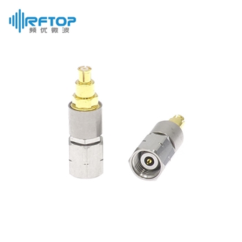 2.4mm公 转 SMP(GPO)母 精密转接器|不锈钢+铍铜镀金，DC-40GHz - RA4017